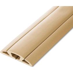 Cord Cover Cable Protector, Beige, 5 Ft. Beige