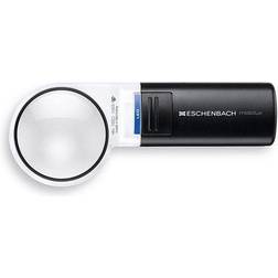 Eschenbach 151141 Lente dingrandimento portatile con illuminazione LED Ingrandimenti: 4 x Lente: Ø 60 mm