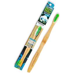 Woobamboo Adult Standard Handle Toothbrush Medium