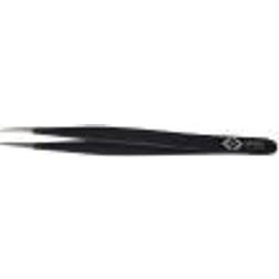 C.K Tools T2340D Esd Tweezer, Fine/sharp Tip, 110Mm