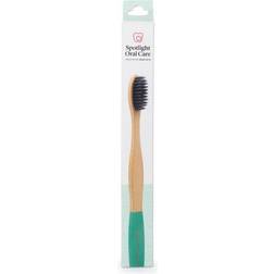 Spotlight Oral Care Bamboo Toothbrush-Teal