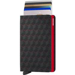 Secrid Optical Mini Wallet - Black Red