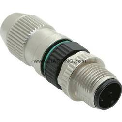 Harting Cirkelformet Connector Med Harax M8 4-polet Hanstik