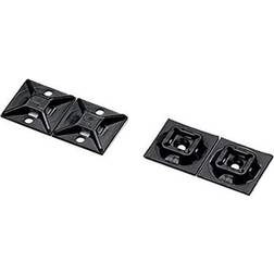 Panduit Anker For Kabelbinder Med Lim 25x25 I Pakker A 100 Styk Sort