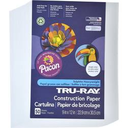 Sulphite Construction Paper white 9 in. in.