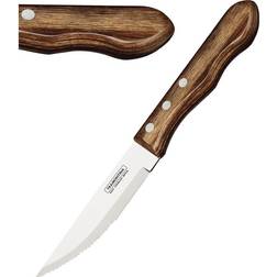 Tramontina Wooden Handle Jumbo Steak Knife Set Ensemble de Couteaux