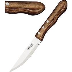 Tramontina Wooden Handle Jumbo Steak Knife Set Knivset