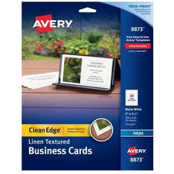 Avery Clean Edge Business Cards 3.5"