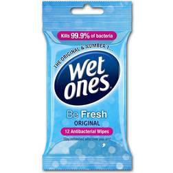 Wet Ones Be Fresh Biodegradeable Antibacterial wipes