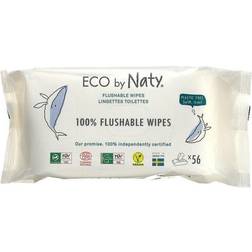 Naty Flushable Wipes, 56 Wipes