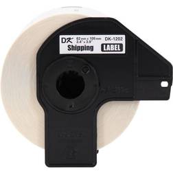 Brother Genuine DK-12023PK Die-Cut Shipping Labels, Labels Per Roll, Box Of 3