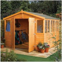 Rowlinson Sheds 9x6 Apex Tongue & groove Wooden Workshop (Surface du bâtiment )