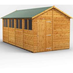 power Apex Wooden Garden Shed (Building Area 8.85 m²)