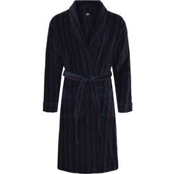 JBS Velor Bathrobe - Blue