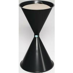 Var Conical pedestal ashtray, sheet steel, powder coated, charcoal, 2+ items