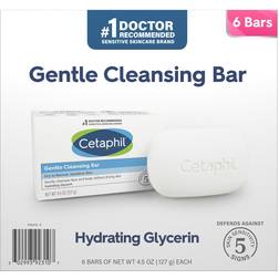 Cetaphil 4.5-oz. Gentle Cleansing Bar for Dry Sensitive Skin, Pack