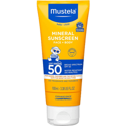 Mustela Baby Mineral Sunscreen Face + Body SPF50