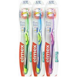 Elmex JUNIOR tandborste, mjuk, 2-pack styck