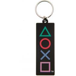 PlayStation Shapes Rubber Keyring