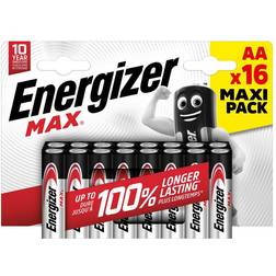 Energizer Max AA 16 Pack Alkaline Batteries wilko