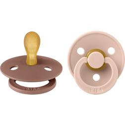Bibs Color Pacifier Size 1 2-pack