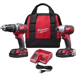 Milwaukee 2697-22CT Combo Kit (2x1.5Ah)