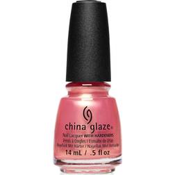 China Glaze Nail Lacquer With Hardeners Moment In The Sunset