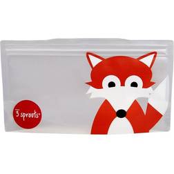 3 Sprouts Reusable Snack Bag (2pk) Fox