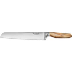 Wüsthof AMICI Brødkniv Dobbelttakket, 23 cm., Oliventræ