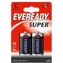 Eveready Energizer Battery Super Heavy Duty C/R14 2 pcs