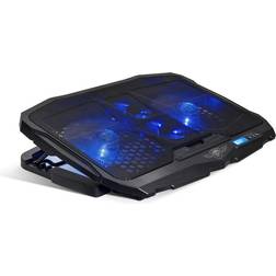 Spirit of Gamer Refroidisseur PC 17 AirBlade 600 17' Portable Avec 4 Ventilateurs Rétroéclairage