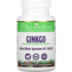 Paradise Herbs Ginkgo Biloba, 120 120