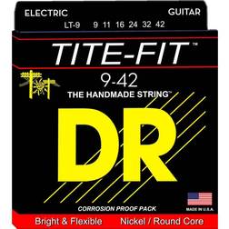 Dr Strings Tite-Fit Lt-9 Lite-N-Tite Nickel Plated Electric Guitar Strings