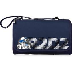 Picnic Time Oniva Star Wars R2-D2 Blanket Tote Outdoor Blanket, Blue Blankets Blue