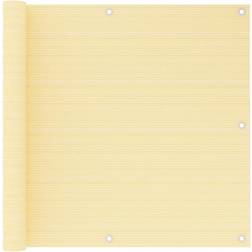 vidaXL altanafskærmning 90x500 HDPE beige