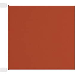 vidaXL Paravento Verticale Terracotta 180x600 cm in Tessuto Oxford - Rosso