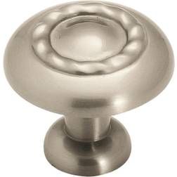 Amerock Inspirations Round Cabinet Knob 1-1/4 in. D in. Satin