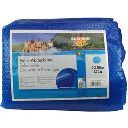 Summer Fun Couverture Solaire de Piscine d'Eté Rond 300 cm PE Bâche Protection