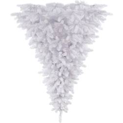 Vickerman 6' White Upside Down Artificial Christmas Tree 72"