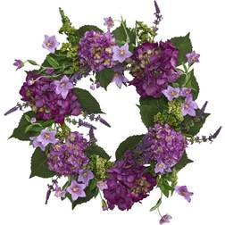 Hydrangea Artificial Wreath No