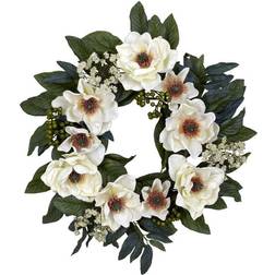 4793 22in. Magnolia Wreath