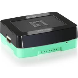 LevelOne FPS-1032 Server di Stampa LAN Ethernet Nero-Verde