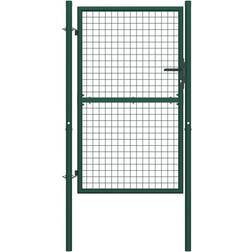 vidaXL Fence Gate Steel 100x175