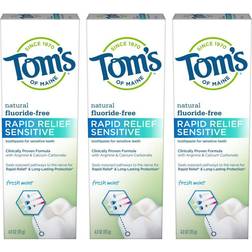 Tom's of Maine s Fluoride-Free Rapid Relief Sensitive Natural Fresh