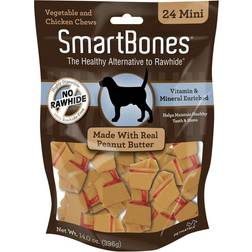 SmartBones SmartBones 24-Pack Peanut Butter Mini Dog Chews