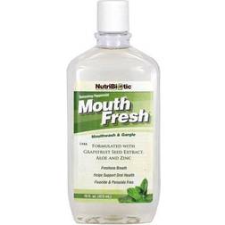 Nutribiotic Fresh Mouthwash & Gargle Refreshing Peppermint 16