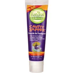 The Natural Dentist Kids Cavity Zapper Fluoride Gel Toothpaste Not Yucky Grape