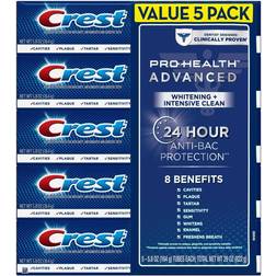 Crest Pro-Health Advanced Whitening + Intensive Clean 164g 5-pack