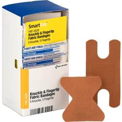 First Aid Only SmartCompliance 5 Knuckle & 5 Fingertip Fabric Bandages 10-pack