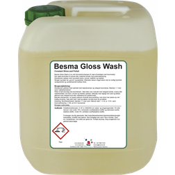 Besma Gloss shampoo 5L efterlader lakken meget skinnende vandperlende